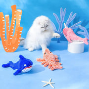 Electric lobster toy with Catnip - Tutuky