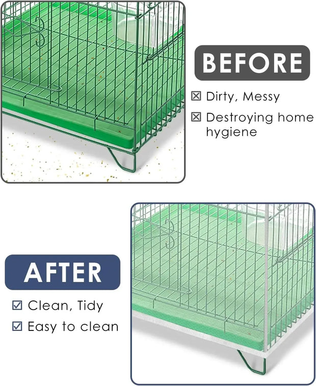 Universal Bird Cage Seed Catcher Guard Net - Tutuky