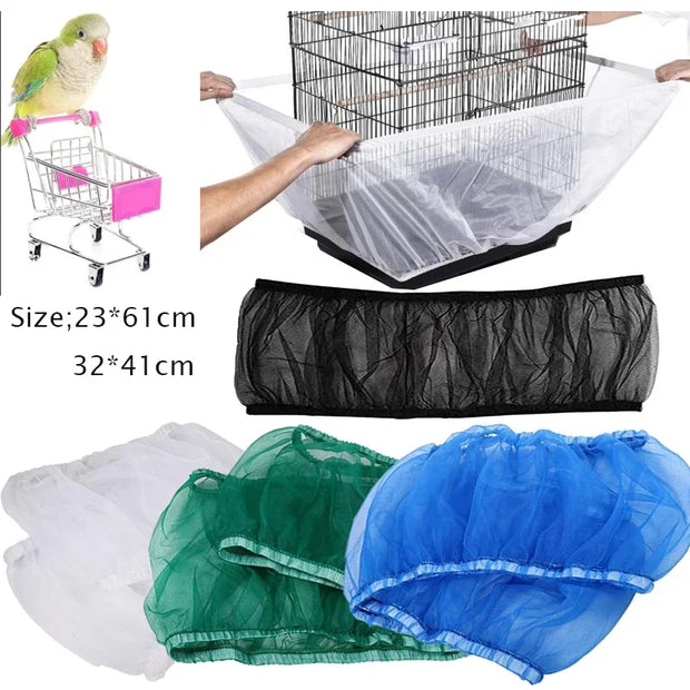 Universal Bird Cage Seed Catcher Guard Net - Tutuky