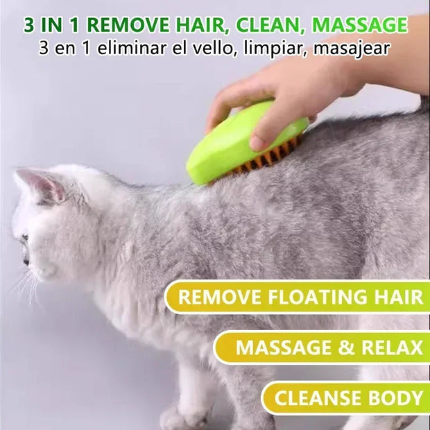 Steaming brush for cats - Tutuky