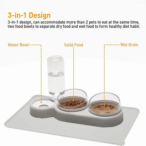 Pet  Bowl Feeder - Tutuky