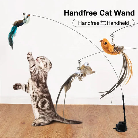 Handfree Birds Cat toy - Tutuky