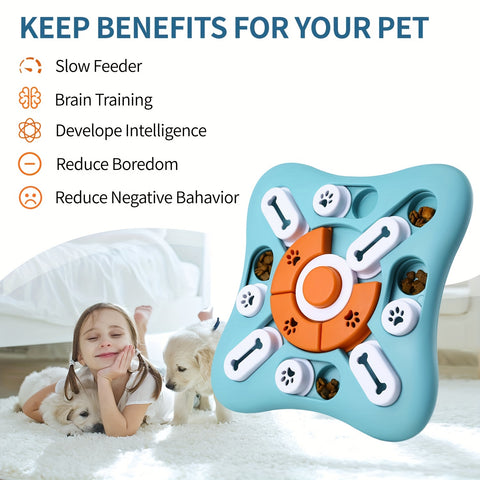 Interactive Dog Puzzle Toy - Tutuky