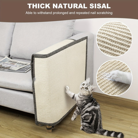 Upgraded Cat Scratch Sisal Sofa Protector - Tutuky