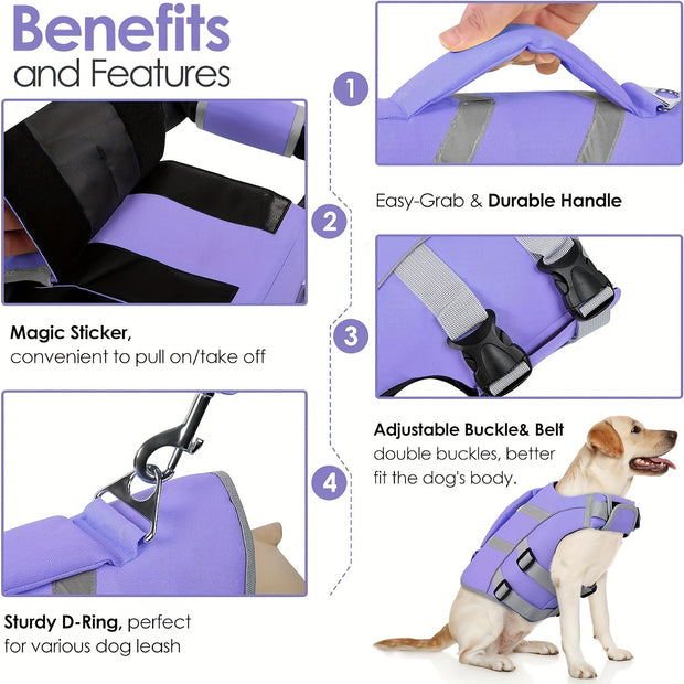 Reflective Dog Safety Vests - Tutuky