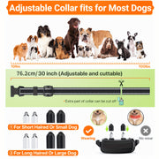 Dog Training Collar With 2300Ft Remote - Tutuky