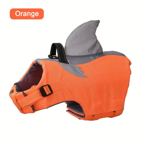 Reflective Shark Shape Pet Life Jacket - Tutuky