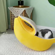 Cozy Banana Cat Bed - Tutuky