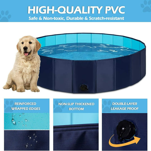 Collapsible Dog Swimming Pool - Tutuky