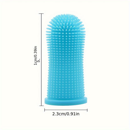 Pet Toothbrush, 360º  Brushing Kit - Tutuky