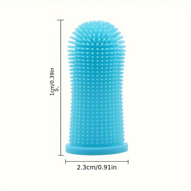 Pet Toothbrush, 360º  Brushing Kit - Tutuky