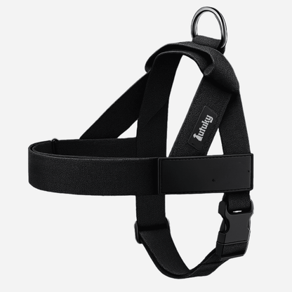 CalmFlow Anti-Pull Dog Harness - Black - Front-Clip D-Ring